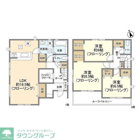 Kolet南栗橋#03の物件間取画像